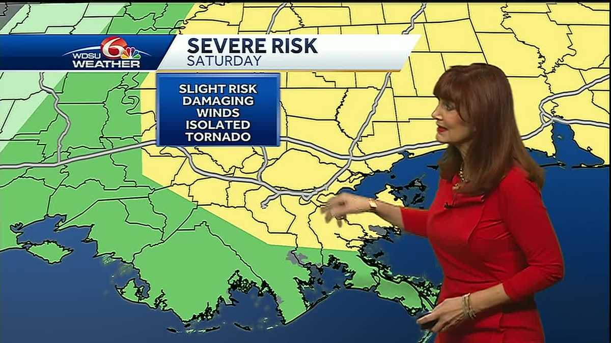 Severe Weather Risk Saturday