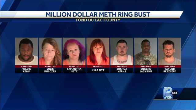 Ten people charged in meth, fentanyl investigation in Fond du Lac County - Vimarsana News