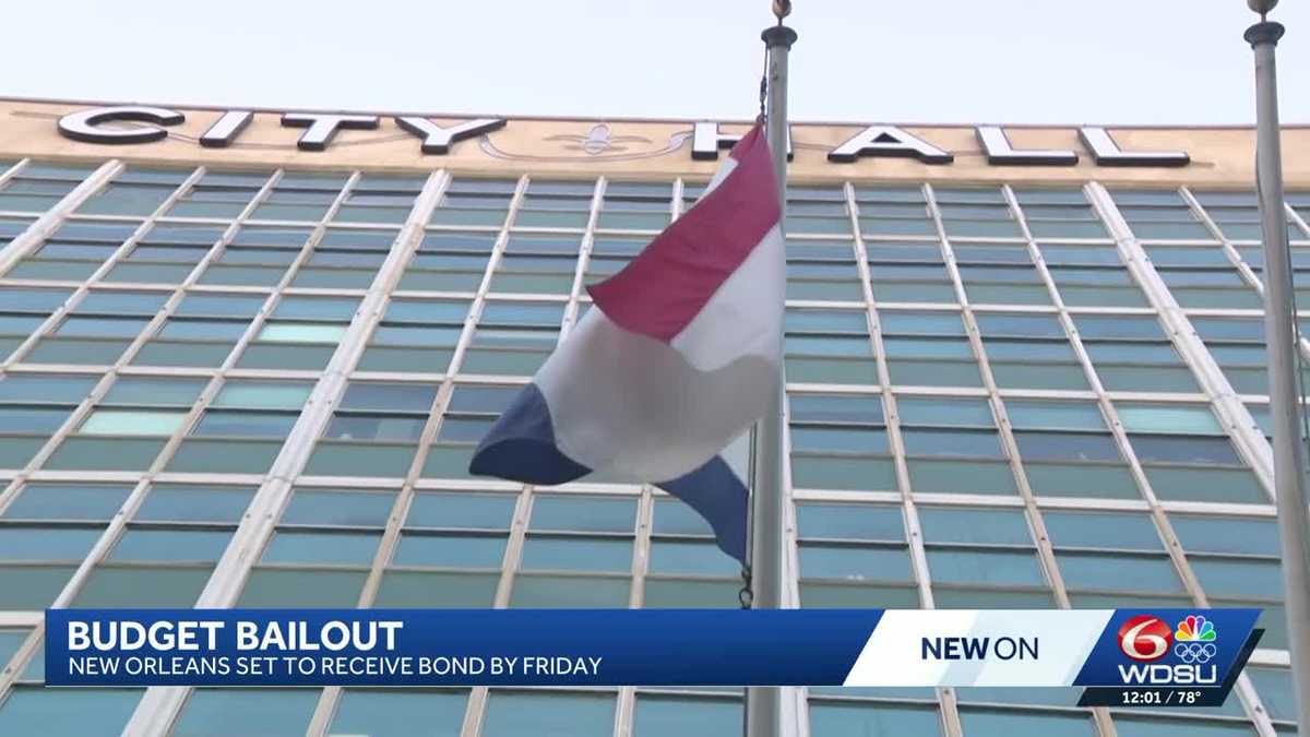 New Orleans set to receive crucial bond funding Friday