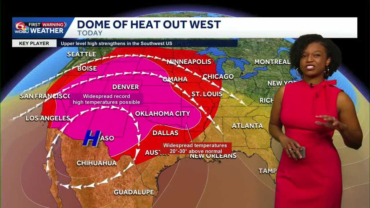 Rinse and repeat with warm weather before weekend cold front cools us down