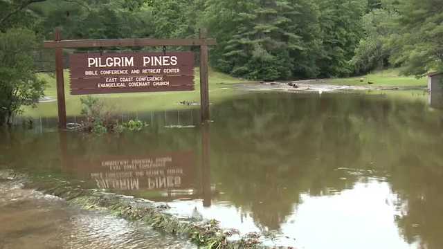 Flash floods force evacuation of camp in Swanzey NH - Vimarsana News