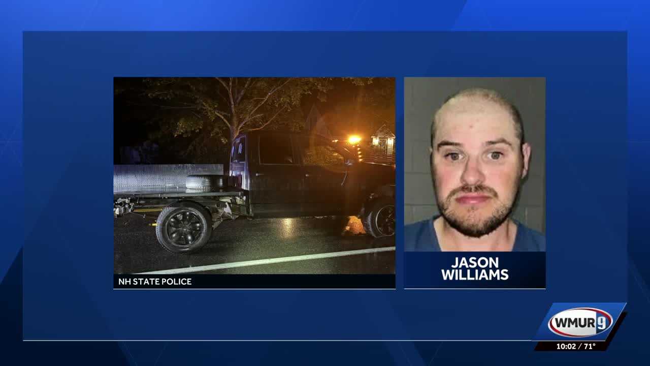 Goffstown man leads police on chase that disables truck, is taken into custody