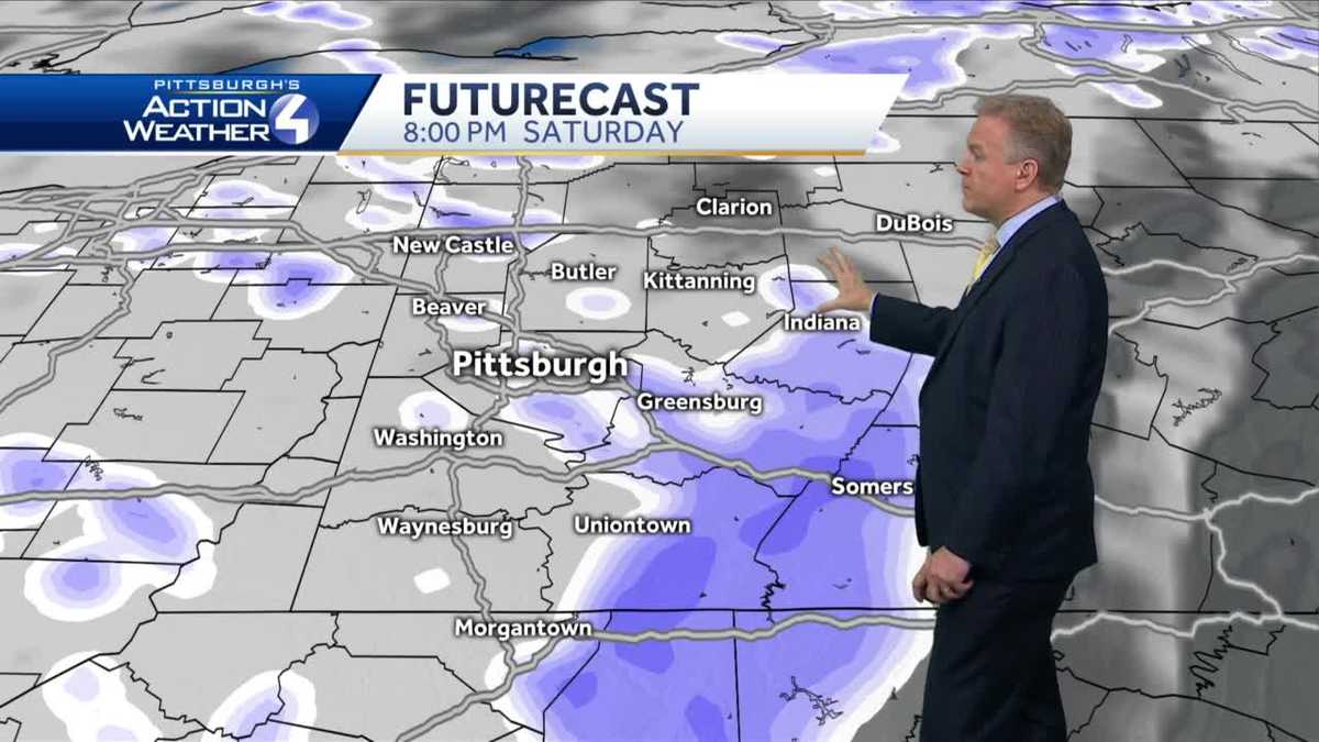 Light snow showers on Saturday