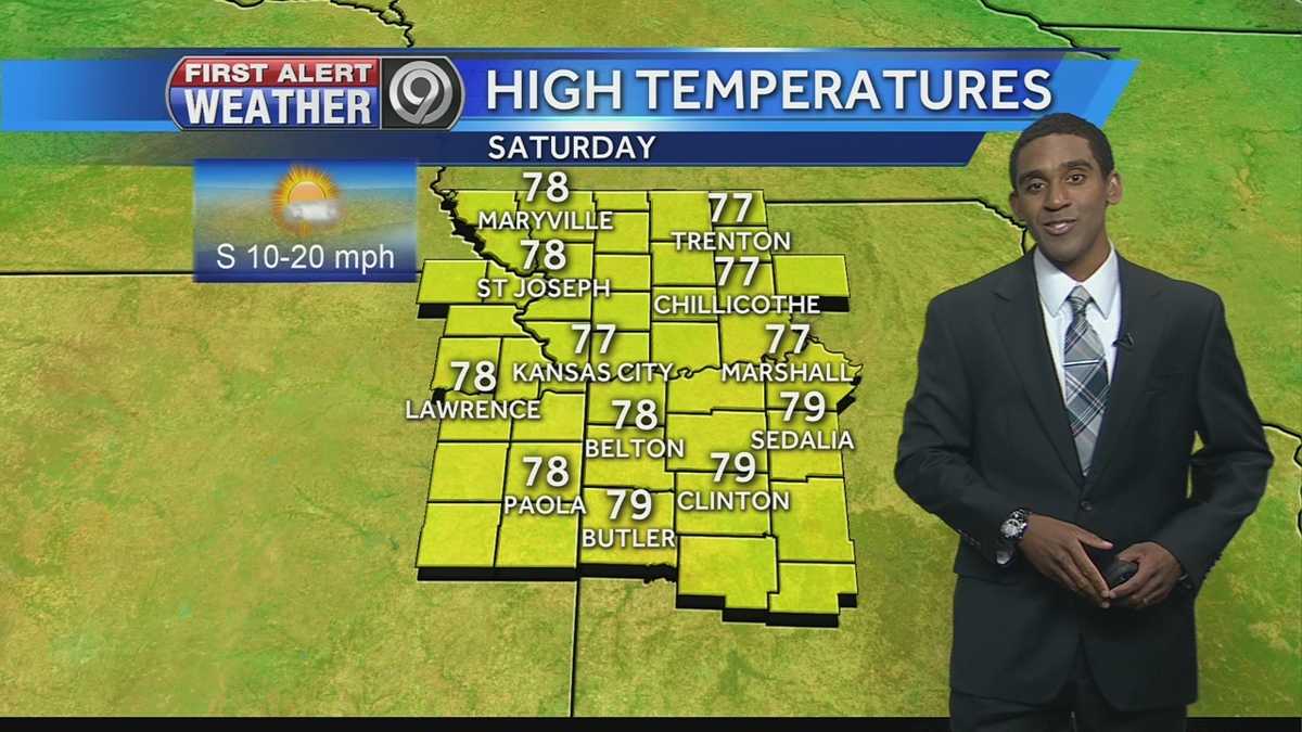 Temps climb into the 70s Saturday