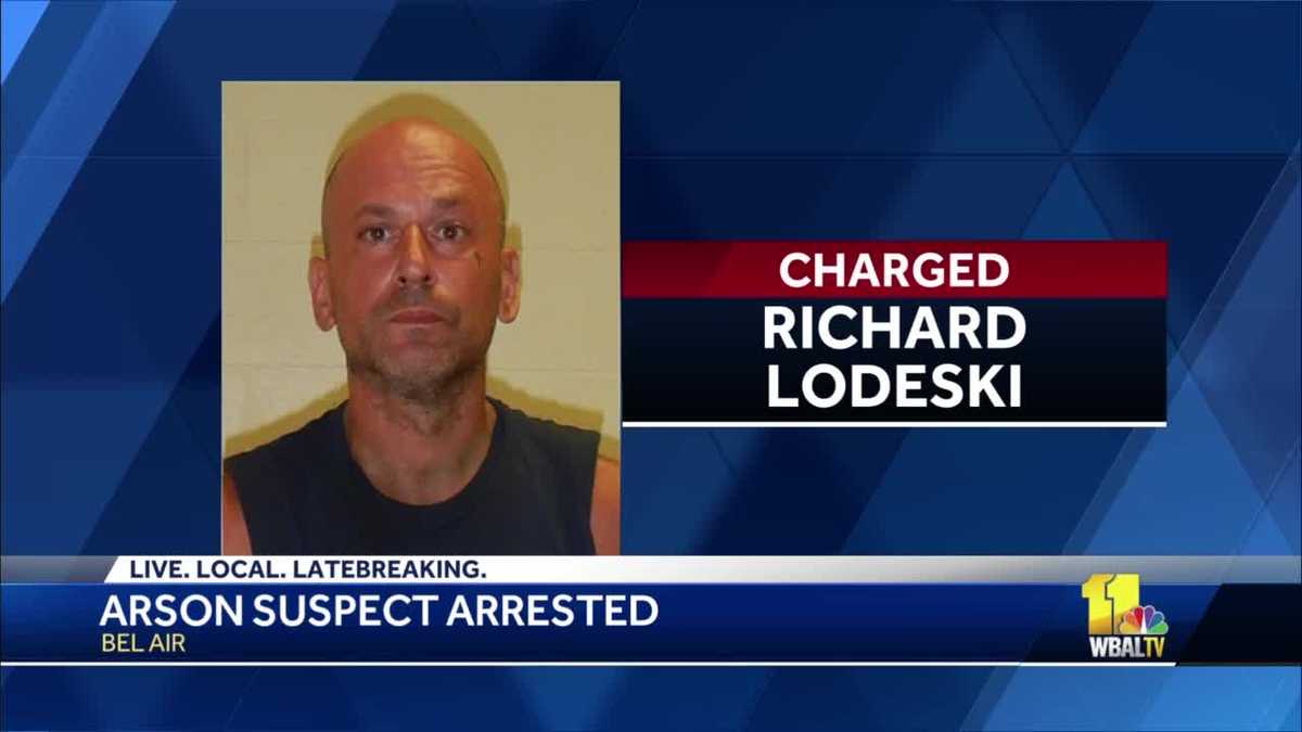Man arrested in connection to Bel Air arsons