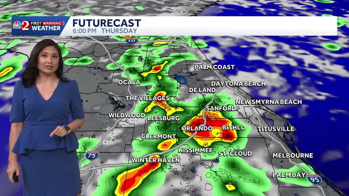 Hot, humid start with heavier rain expected this afternoon