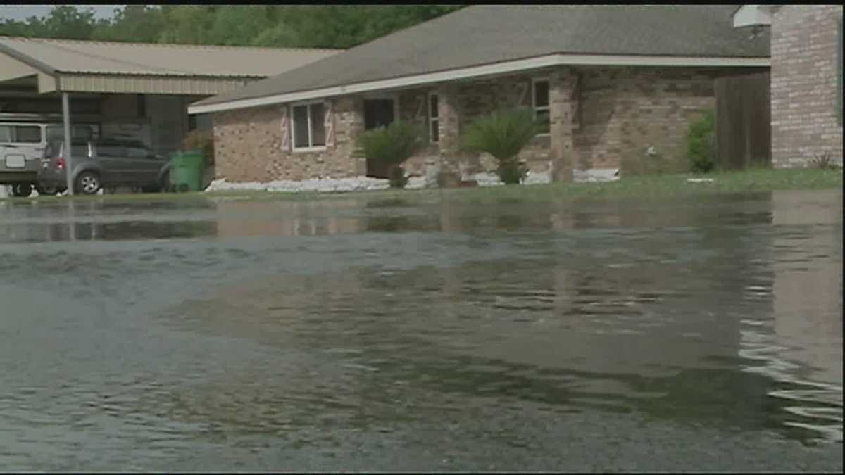 Residents work to dry out after Wednesday's severe weather