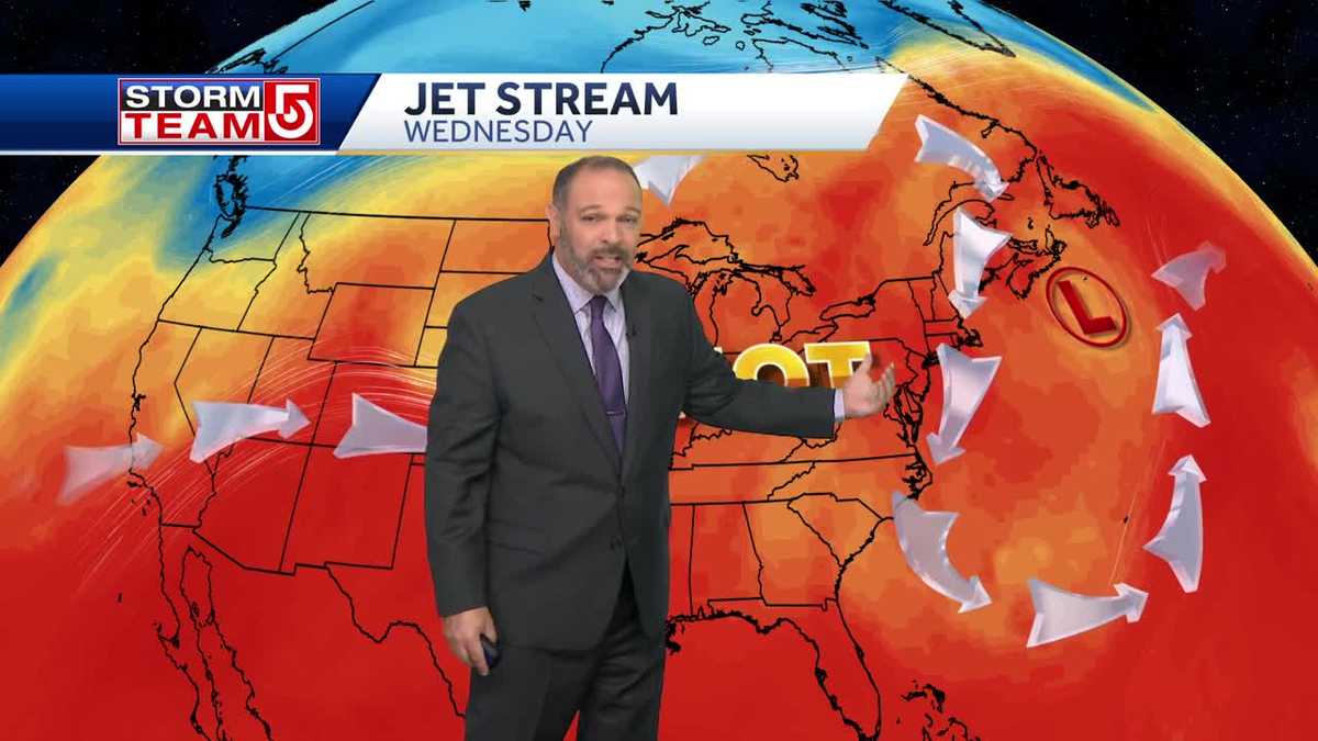 Video Forecast: Heat and humidity building