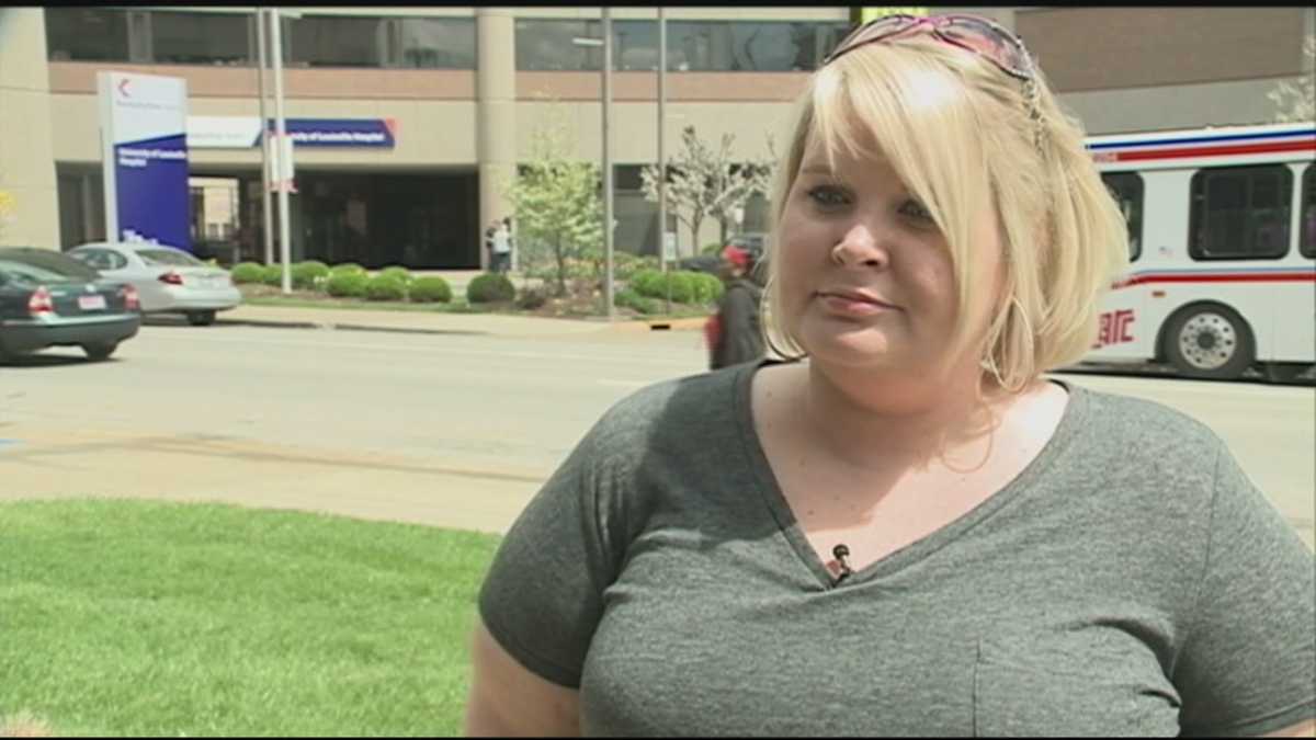 For the first time meet the woman rescued from a house fire in Ohio