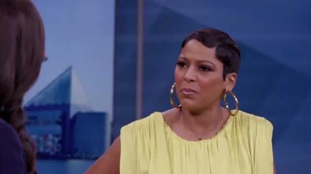 Tamron Hall visits WBAL-TV in Baltimore