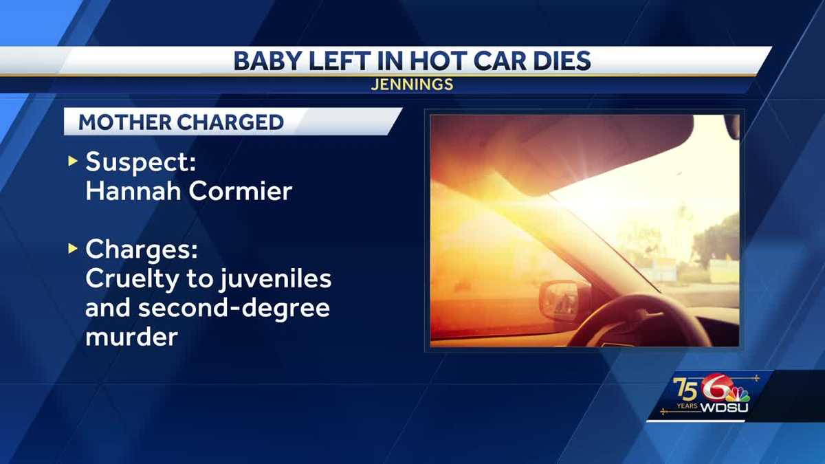 Louisiana mother who left baby in hot car facing murder charge