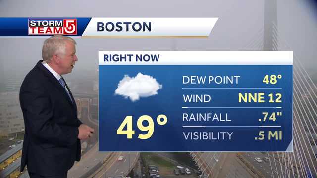 Video: Downpours after midnight tonight