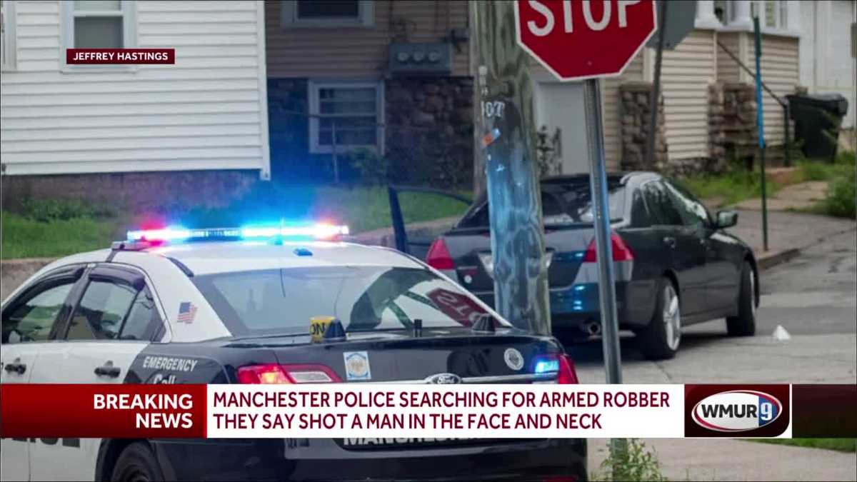 Armed robbery in Manchester, NH, investigated; suspect sought