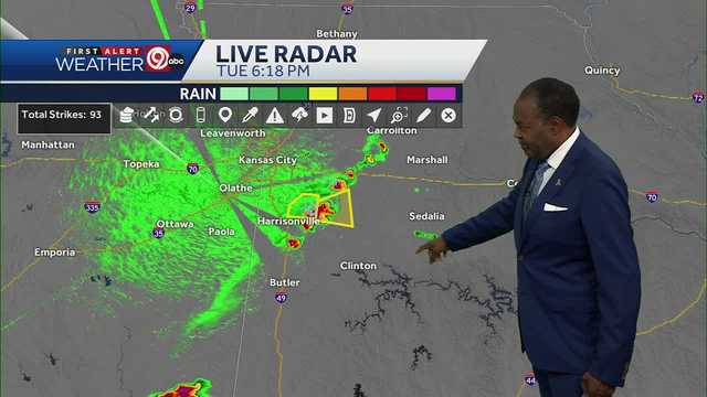 Severe thunderstorm watch issued for counties south of Kansas City - Vimarsana News