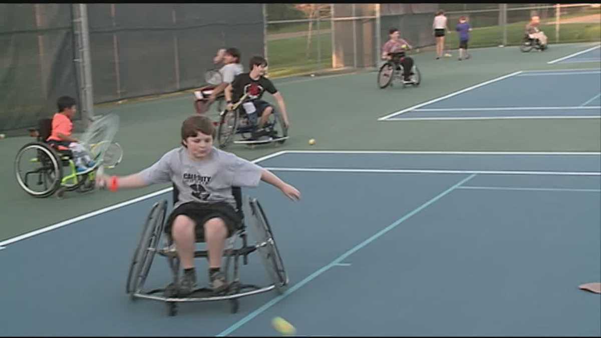 Wheelchair bound kids live out sports dreams