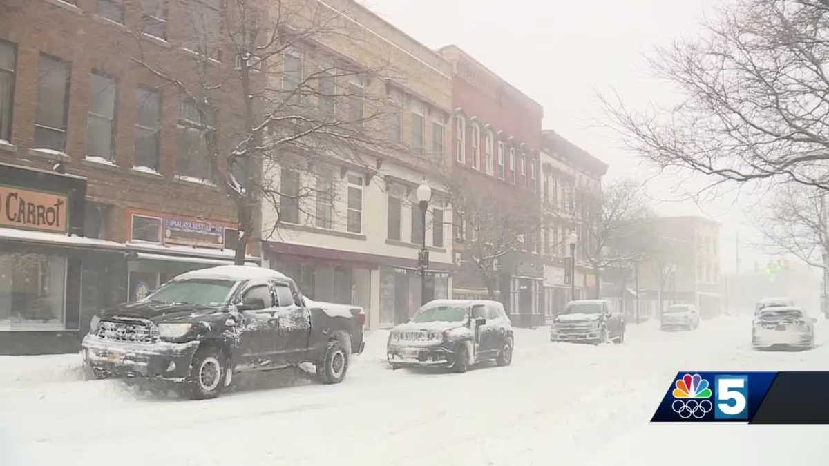 Plattsburgh residents brave winter storm