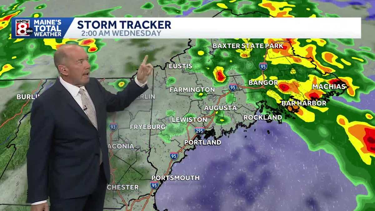Soaking showers bring much needed rain tonight
