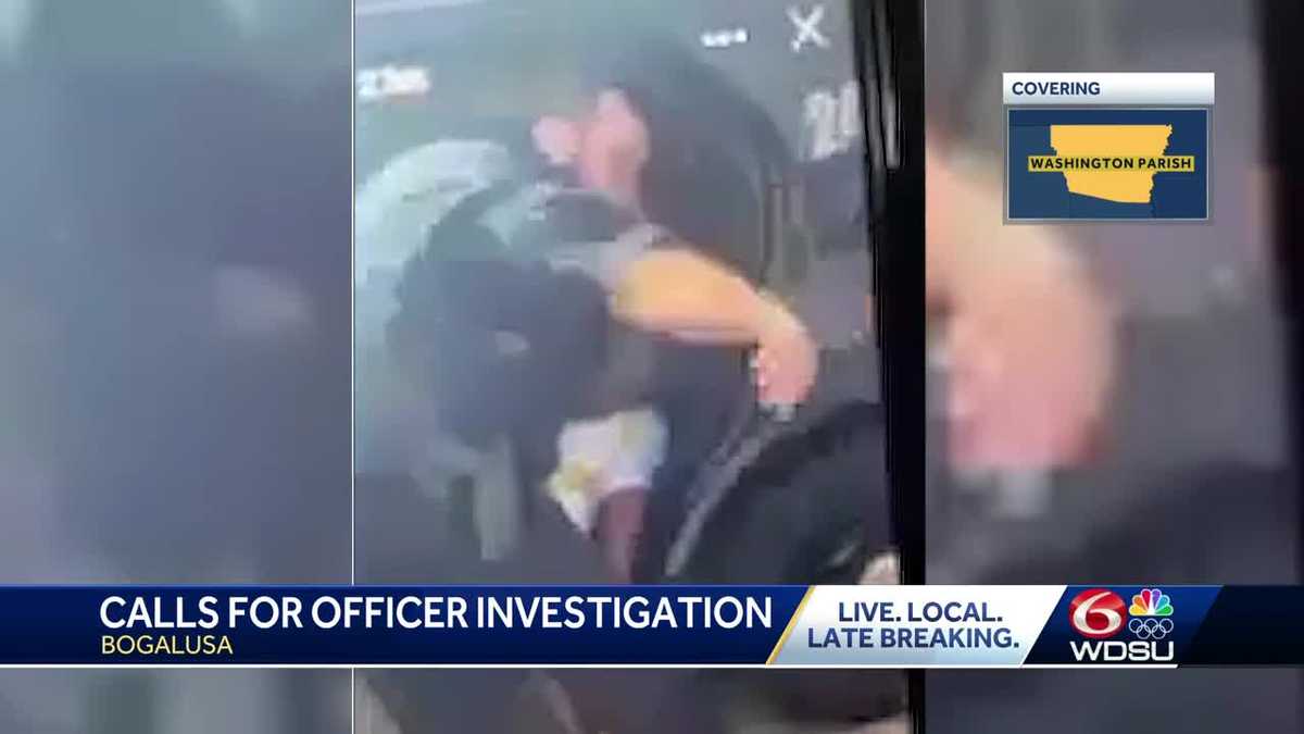 Bogalusa Officer Accused of Choking a Woman During Arrest