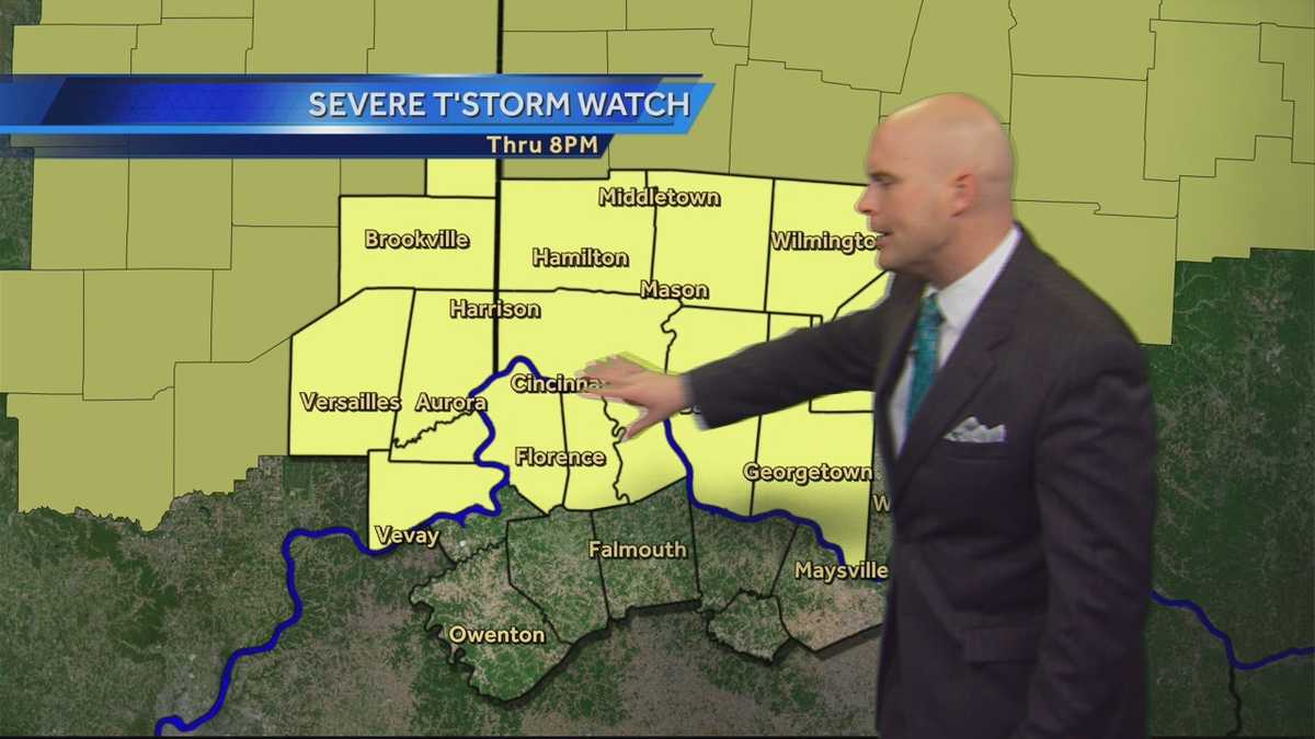 Watch Issued, Severe Storms Possible This Afternoon