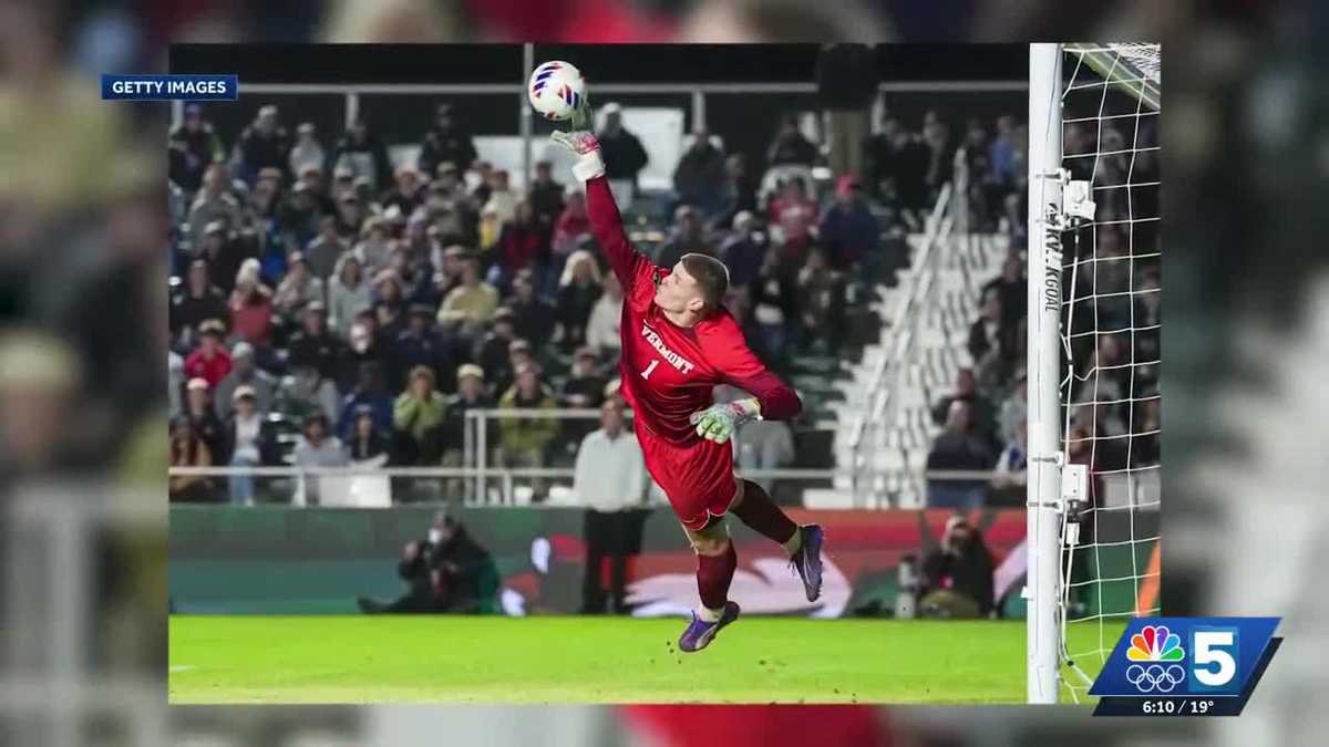 Vermont soccer community excited that UVM goalie Niklas Herceg to stay for 2026 season
