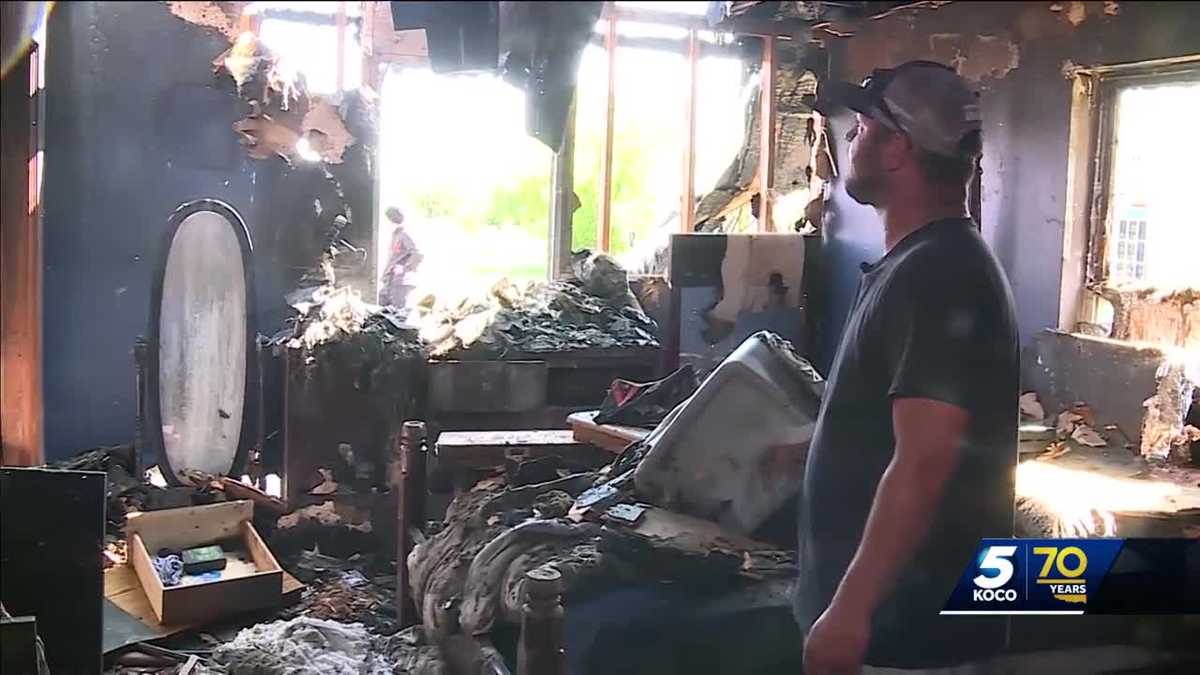 Oklahoma family looking for support after destructive house fire