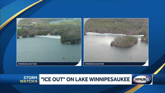 2021 'Ice-out' officially declared on Lake Winnipesaukee - Vimarsana News