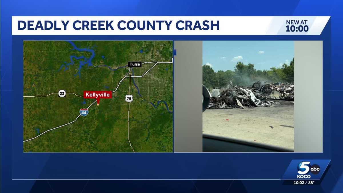 Collision along the Turner Turnpike in Creek County leaves 2 dead