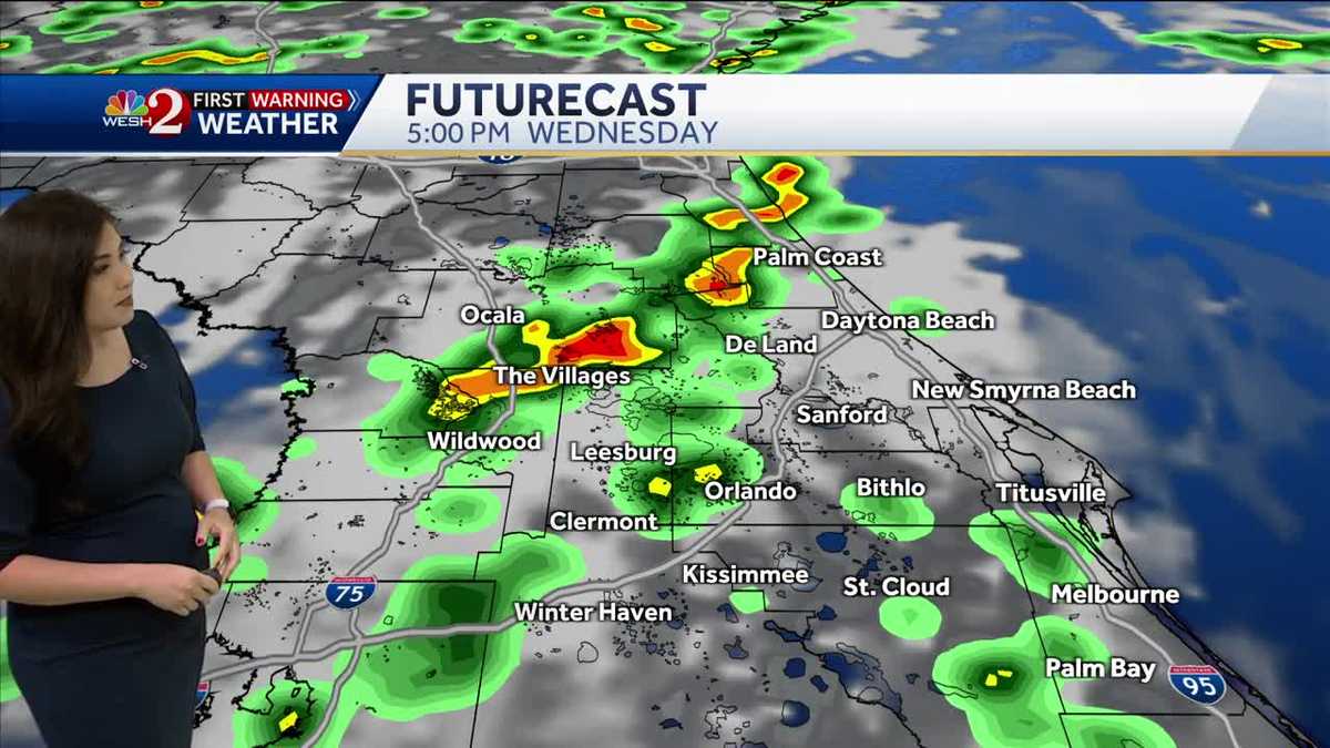 Hot and Humid With A Few Showers And Storms This Afternoon