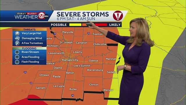 Kansas City may see all types of severe storms, tornadoes, Saturday - Vimarsana News