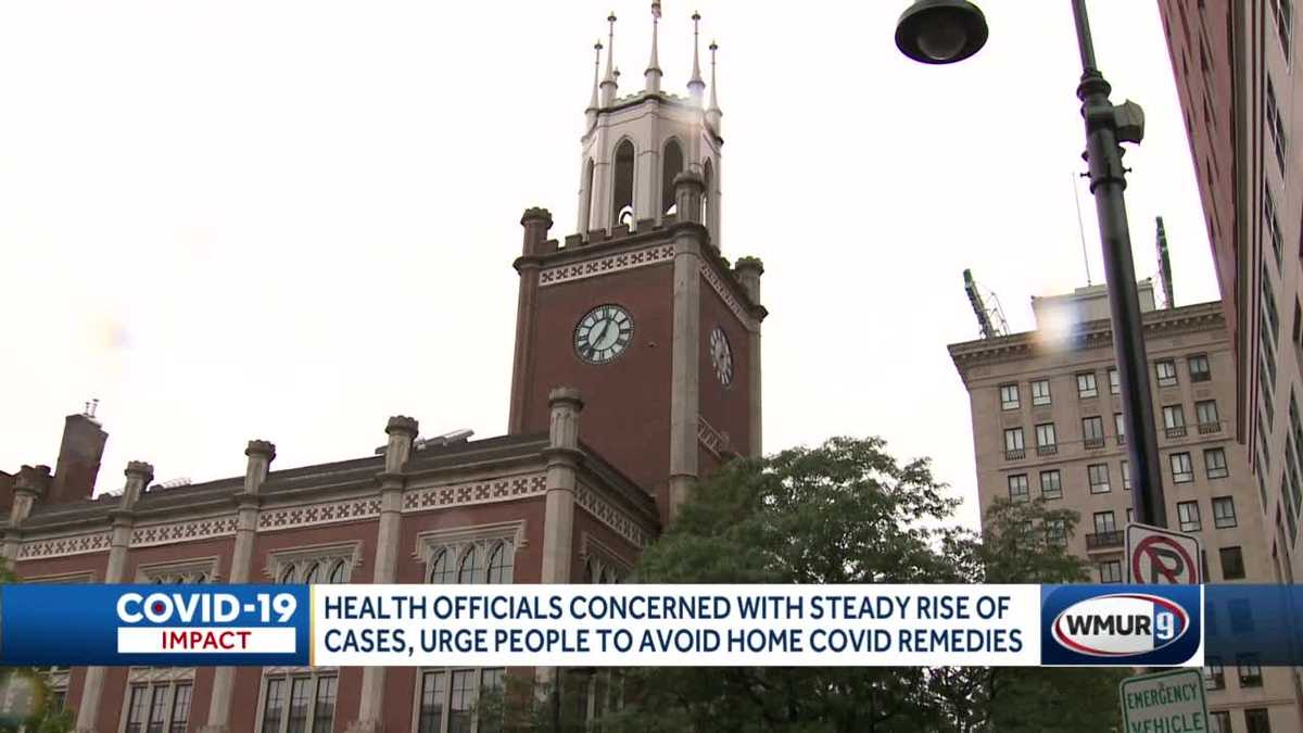 COVID19 cases rise in New Hampshire's two biggest cities