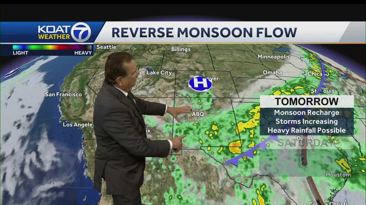Storms lessen across New Mexico with calmer holiday weekend ahead