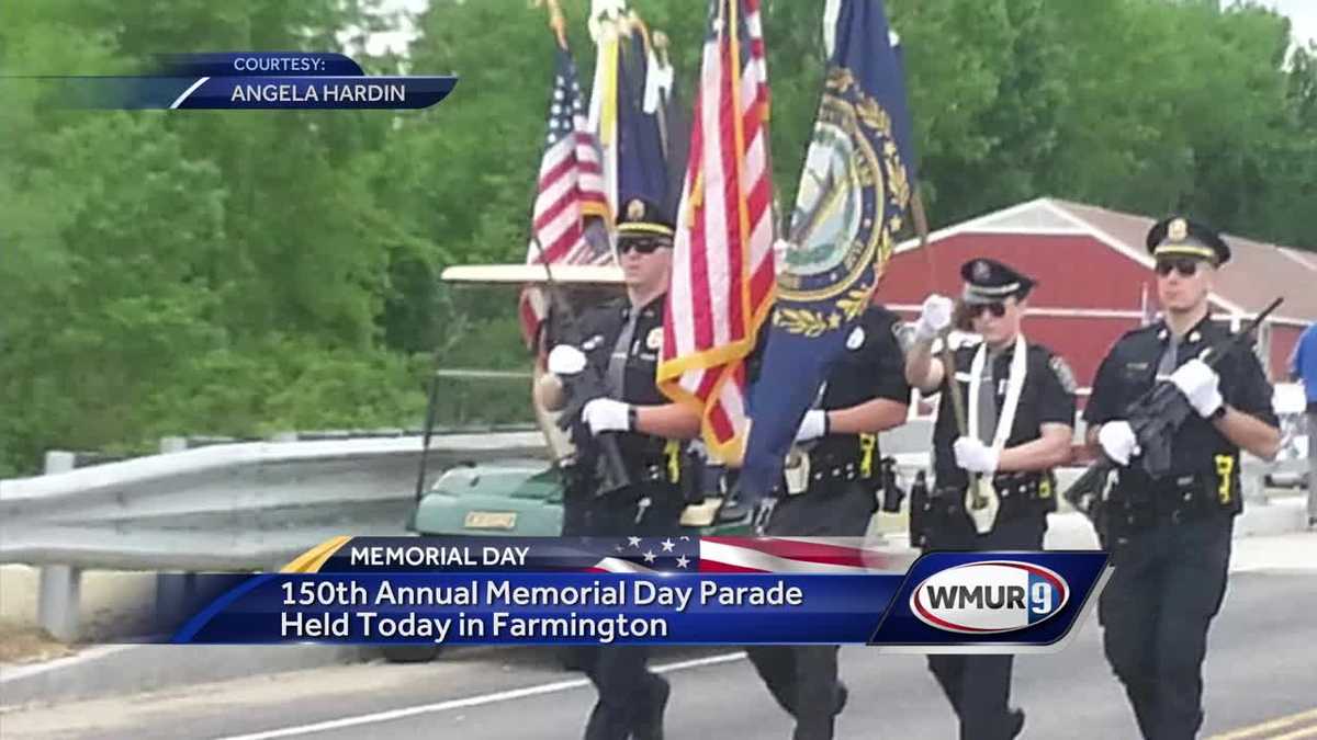 150thannual Memorial Day parade held in Farmington