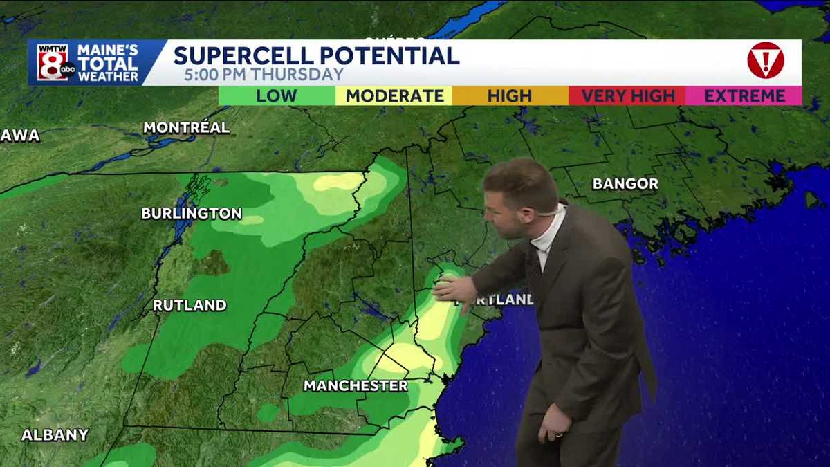 Damaging winds, torrential rain possible across Maine