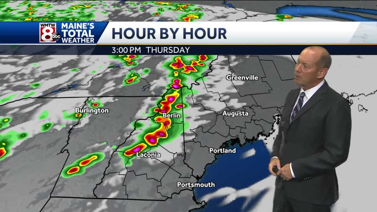 Strong and severe thunderstorms possible by later today