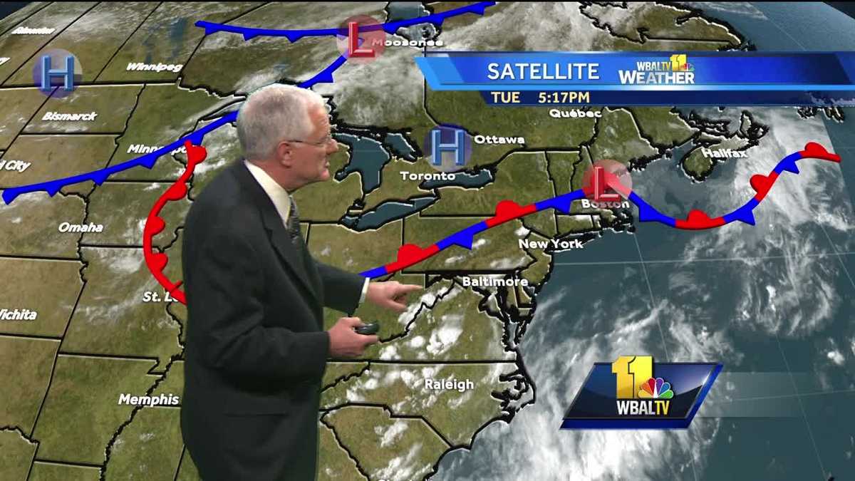 More Isolated Storms Possible Wednesday