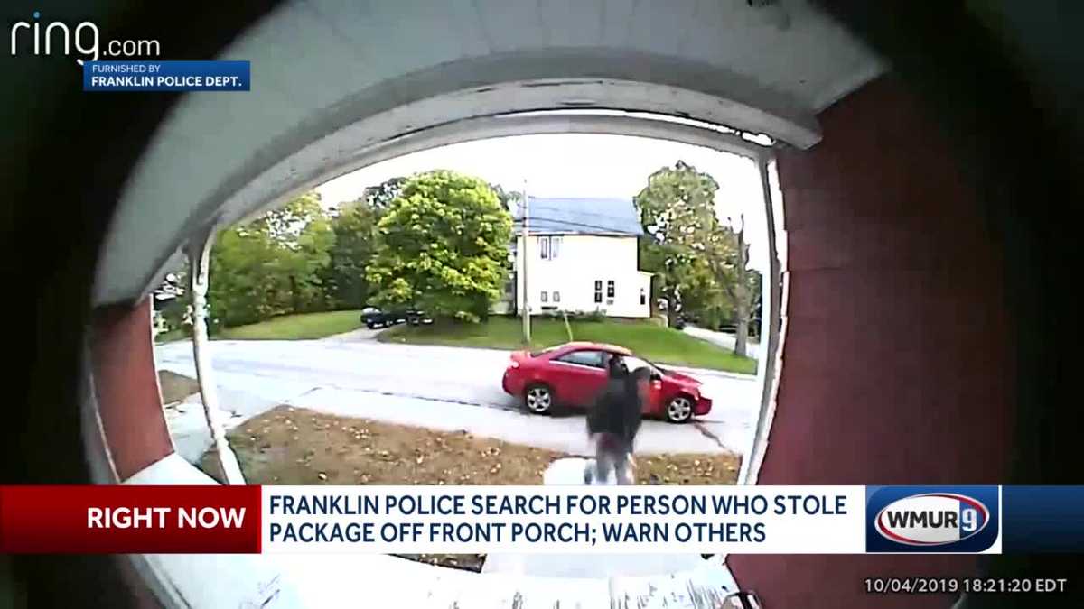 Video shows package being stolen from porch, police say