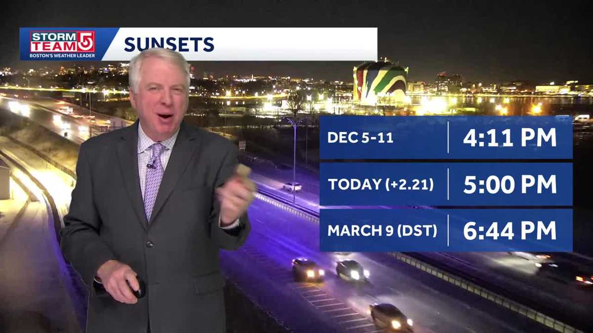 Video: Sunny, light winds Tuesday