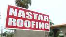 Nastar Roofing company sign
