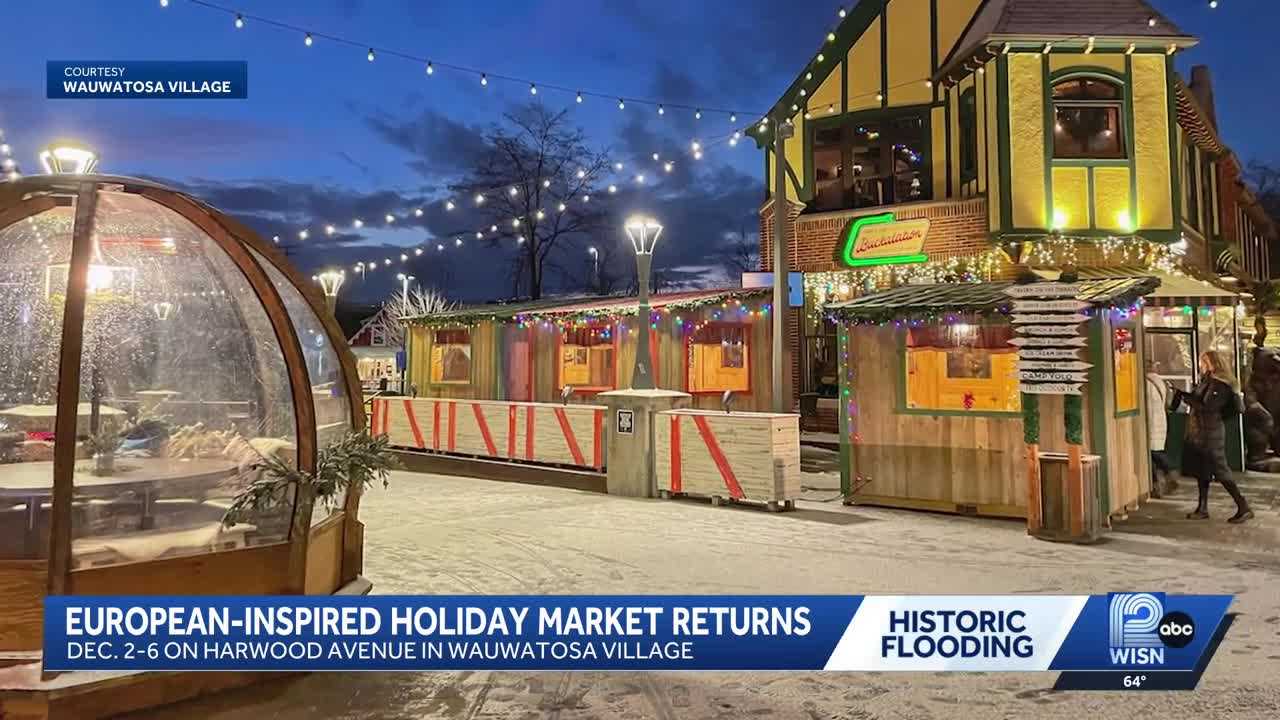 wisn.com - Matt Sinn - Wauwatosa Village Christmas Market returns in 2026