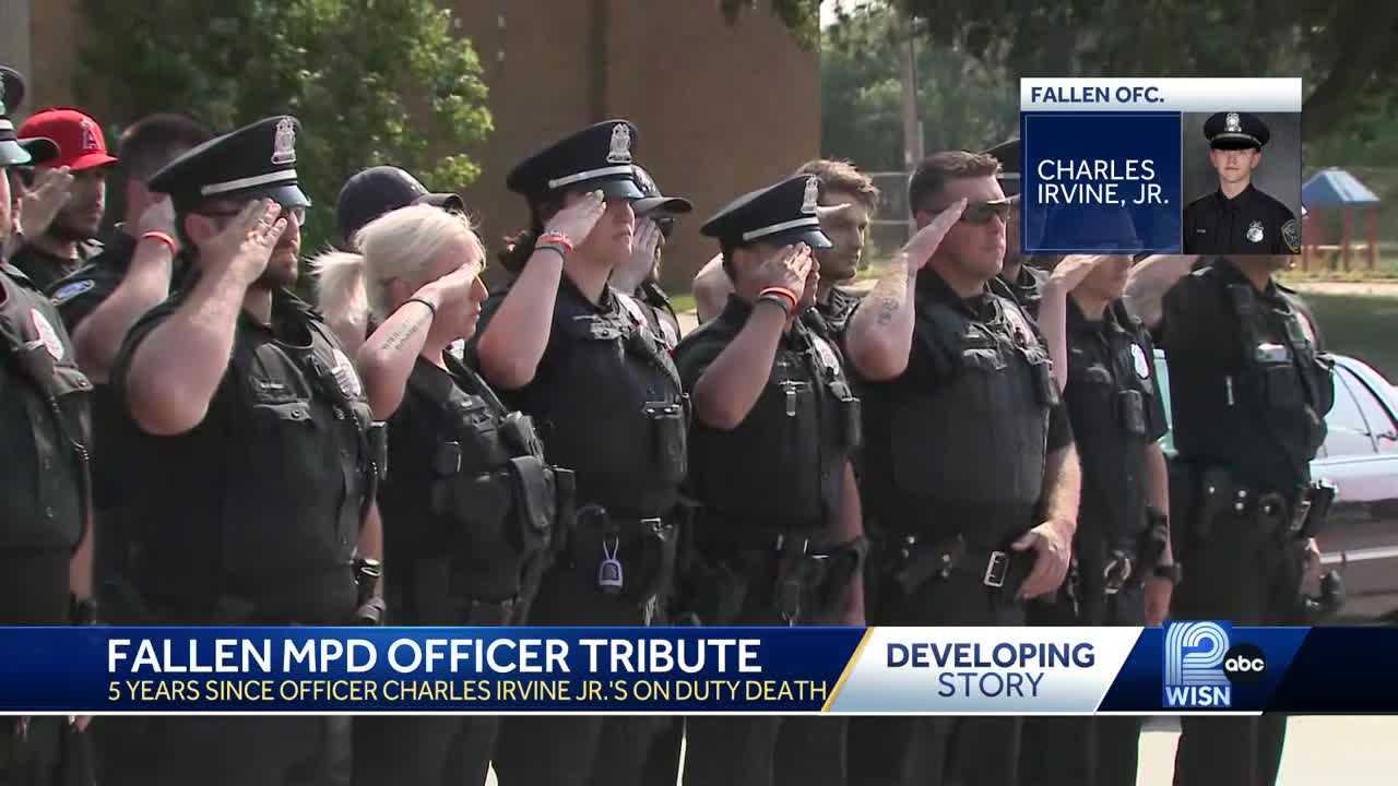 Five Years After Officer S Death Milwaukee Police Hold Roll Call In   D456d86c A122 4901 B43b 97f6b7b7107f 