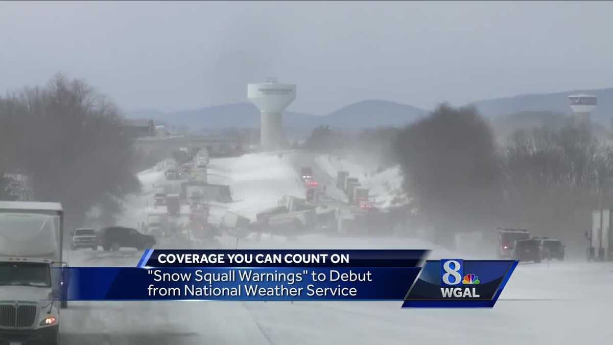 "Snow Squall Warnings" to debut from National Weather Service