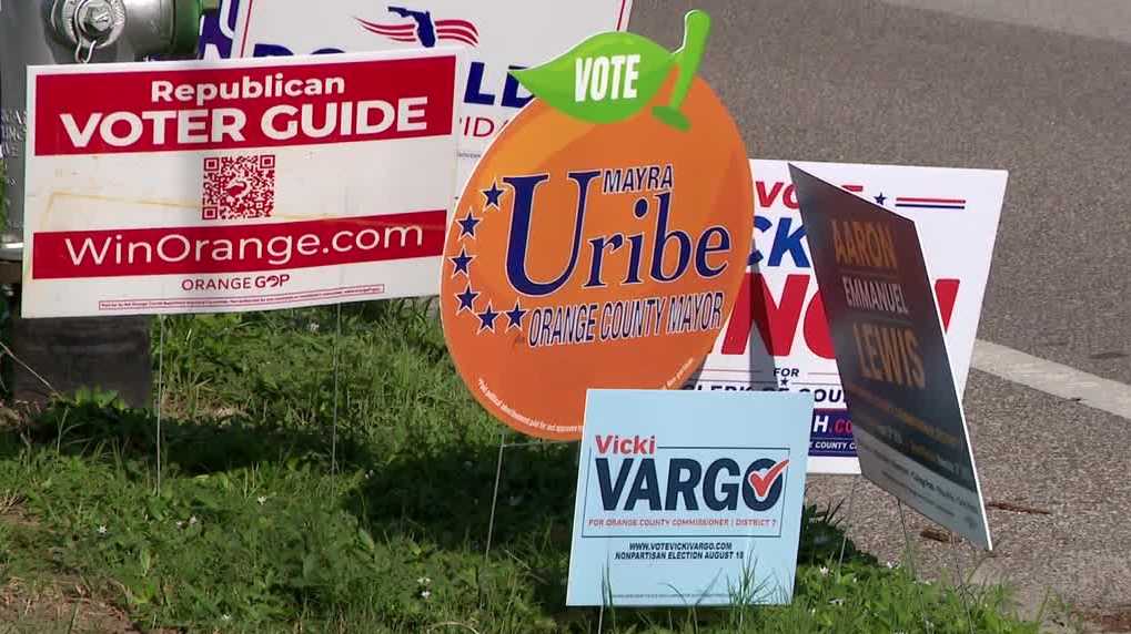 Central Florida communities recycle election signs to reduce landfill waste