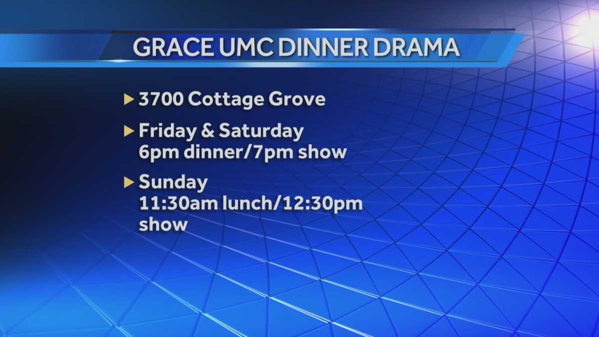 Event preview Grace UMC Dinner Drama