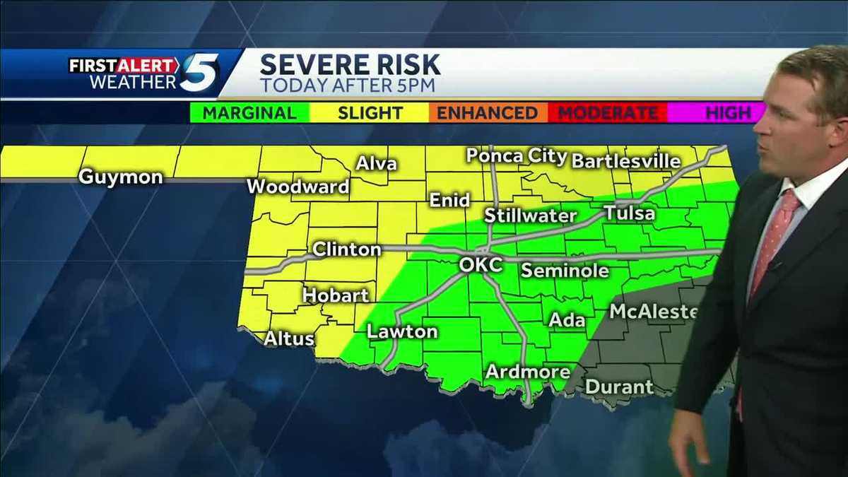 Forecast Severe Storms Possible