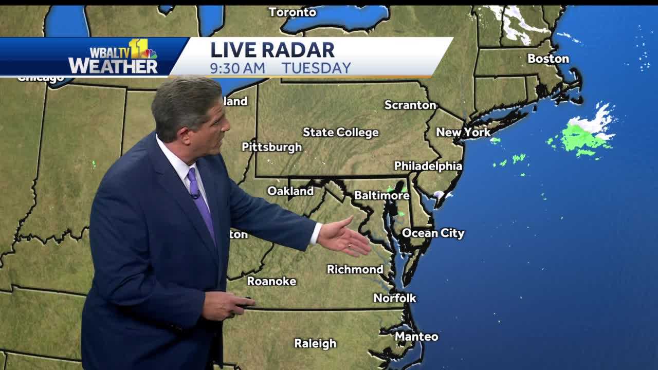 Chilly Temperatures But Dry Tuesday In Maryland