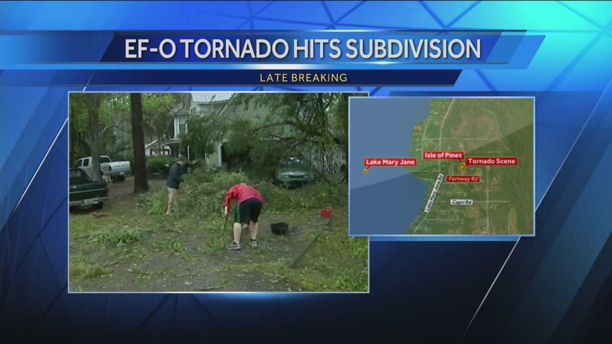 Saturday storm confirmed as tornado