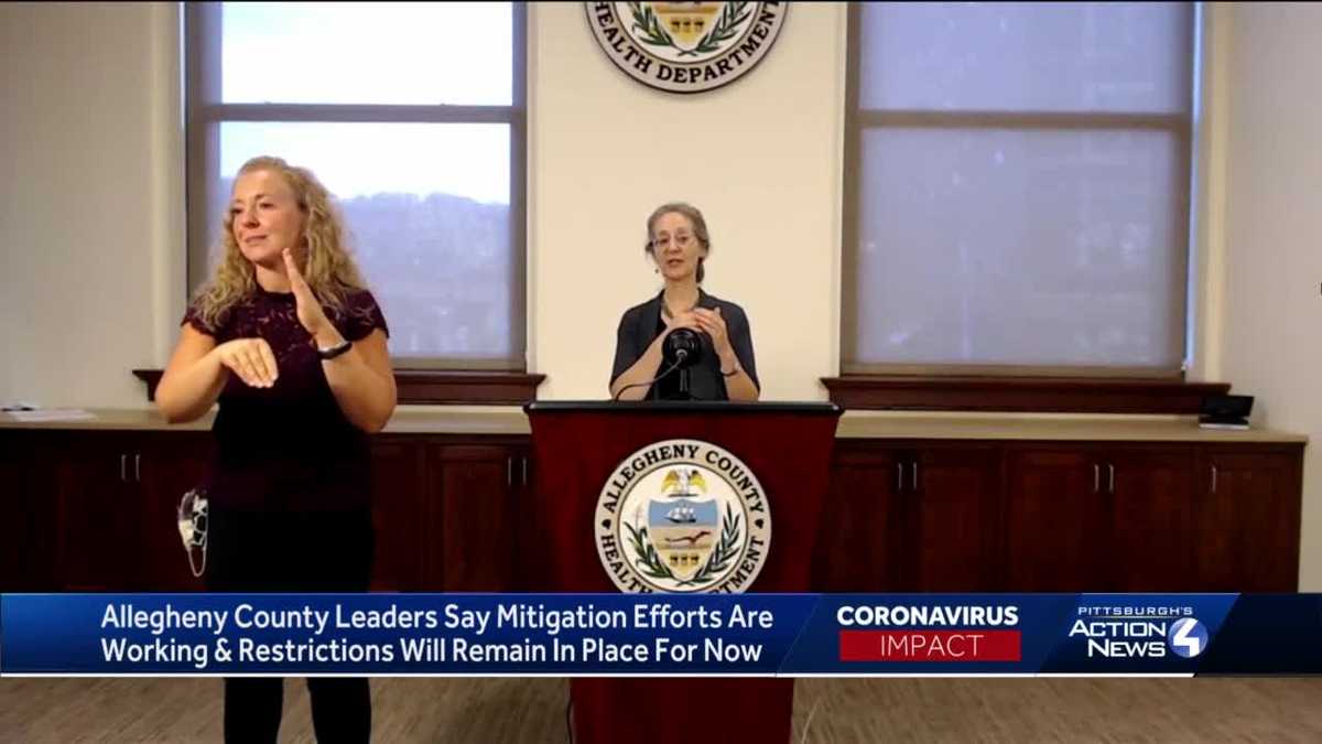 Allegheny County says COVID19 efforts working, restrictions to stay in