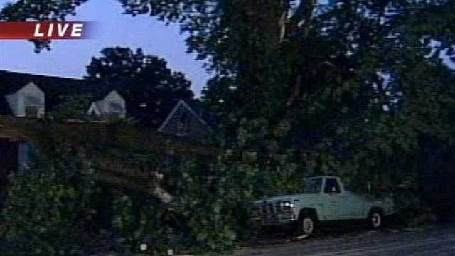 Thousands without power after Sunday night storms