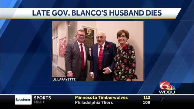 Late governor Blanco's husband 'Coach' dies - Vimarsana News
