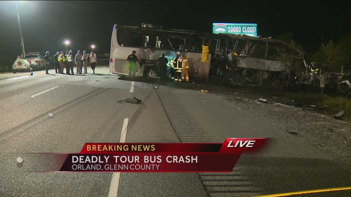 9 dead, 7 of them HS students, in Orland headon bus crash